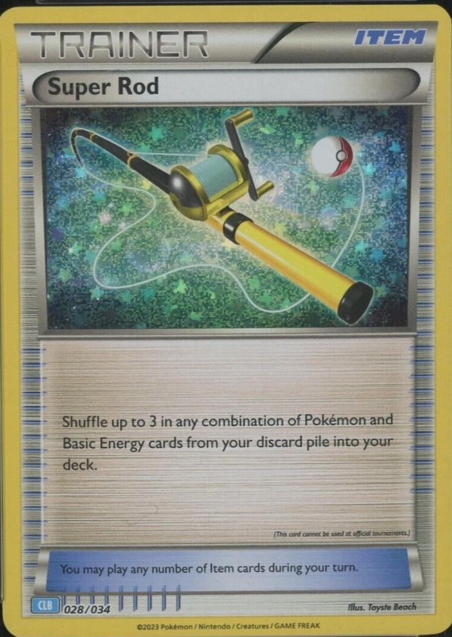 [Binder Condition] Super Rod #28 Pokemon TCG Classic: Blastoise Deck