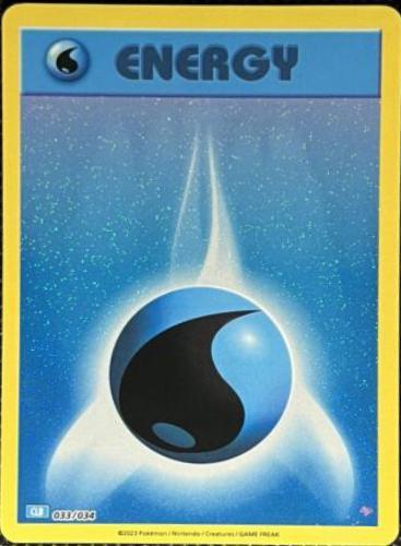 [Binder Condition] Water Energy #33 Pokemon TCG Classic: Blastoise Deck