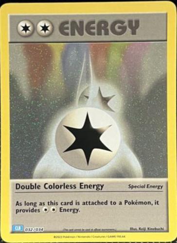 [Binder Condition] Double Colorless Energy #32 Pokemon TCG Classic: Blastoise Deck
