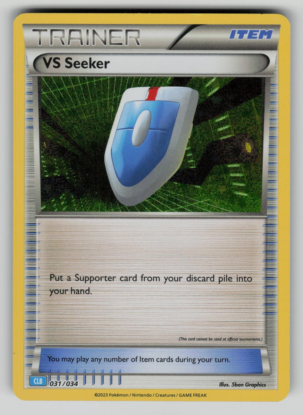 [Binder Condition] VS Seeker #31 Pokemon TCG Classic: Blastoise Deck